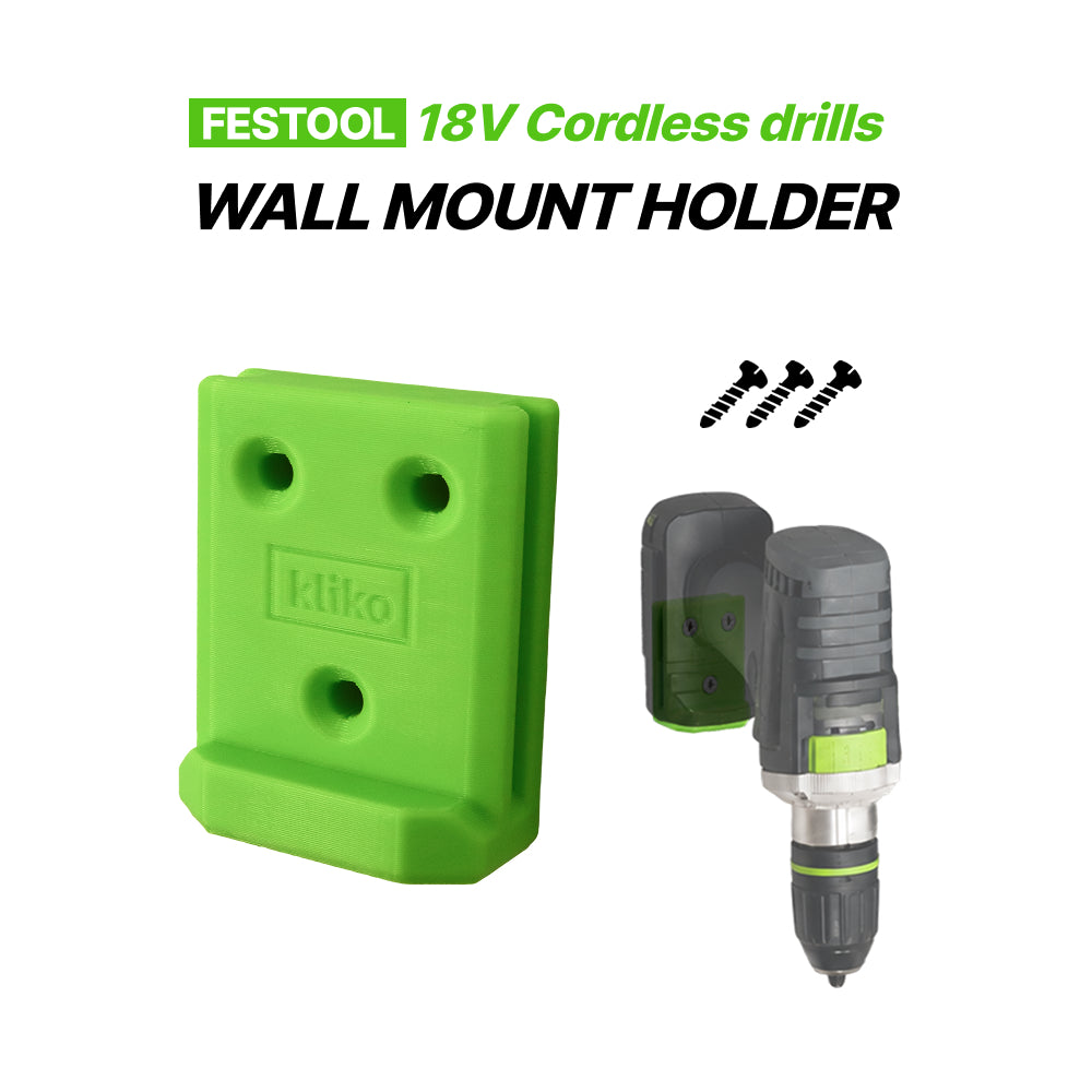Festool 18V Cordless Drill Wall Mount Holder