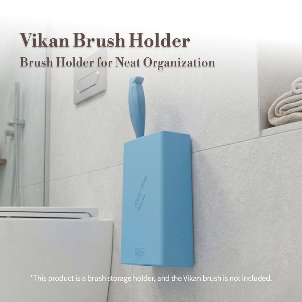 Vikan Brush Holder – Hygienic Cleaning Brush Storage Organizer