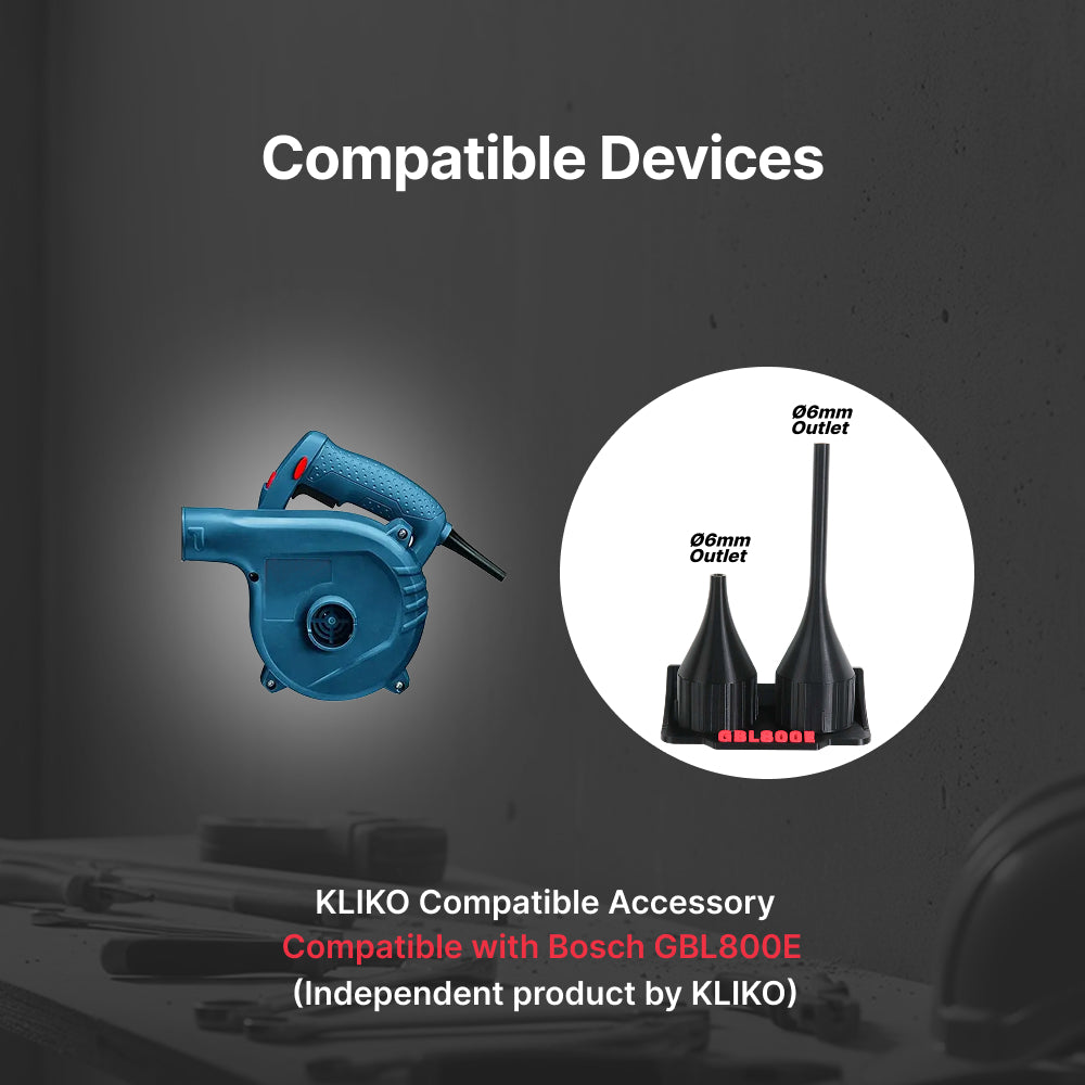 Bosch GBL800E Narrow Flat Nozzle Accessory