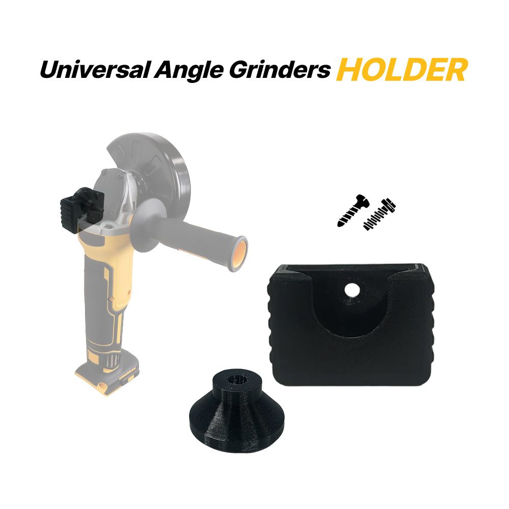 Universal Grinder Holder for Secure Tool Storage