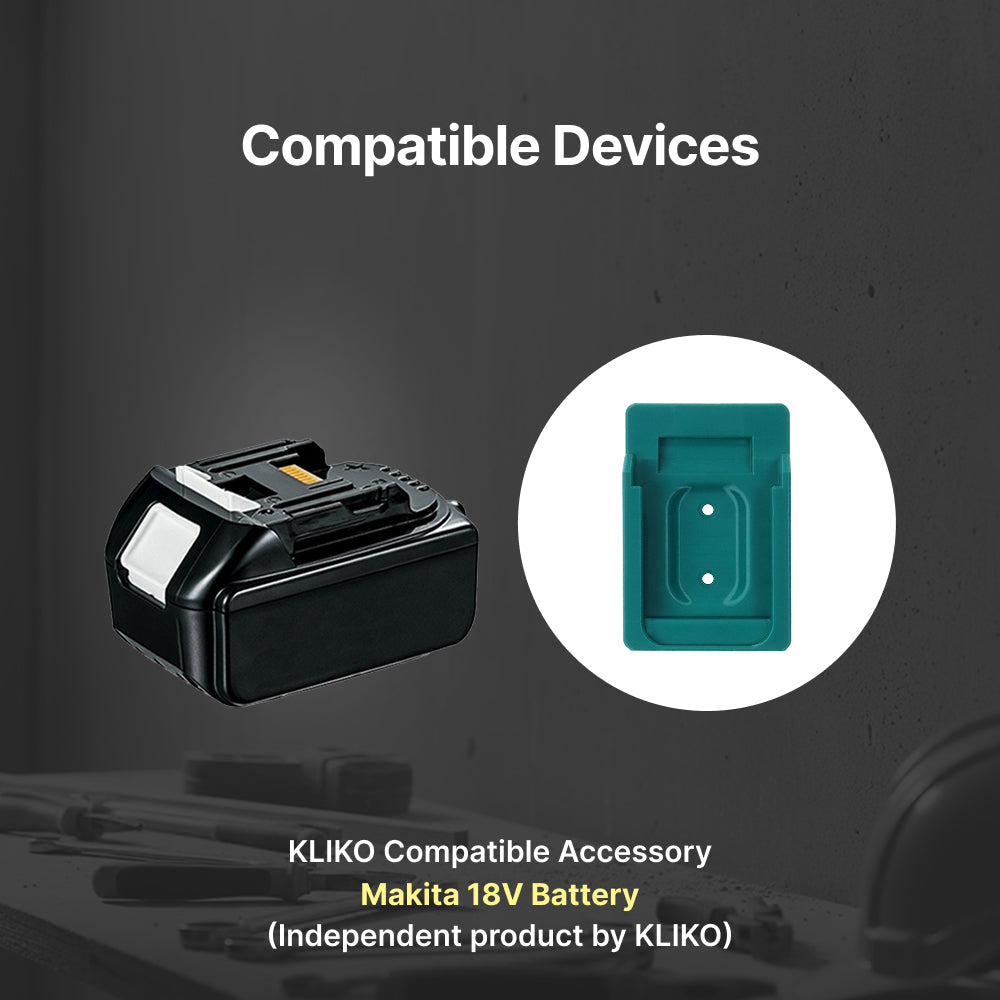 Makita 18V Battery Wall Mount Holder