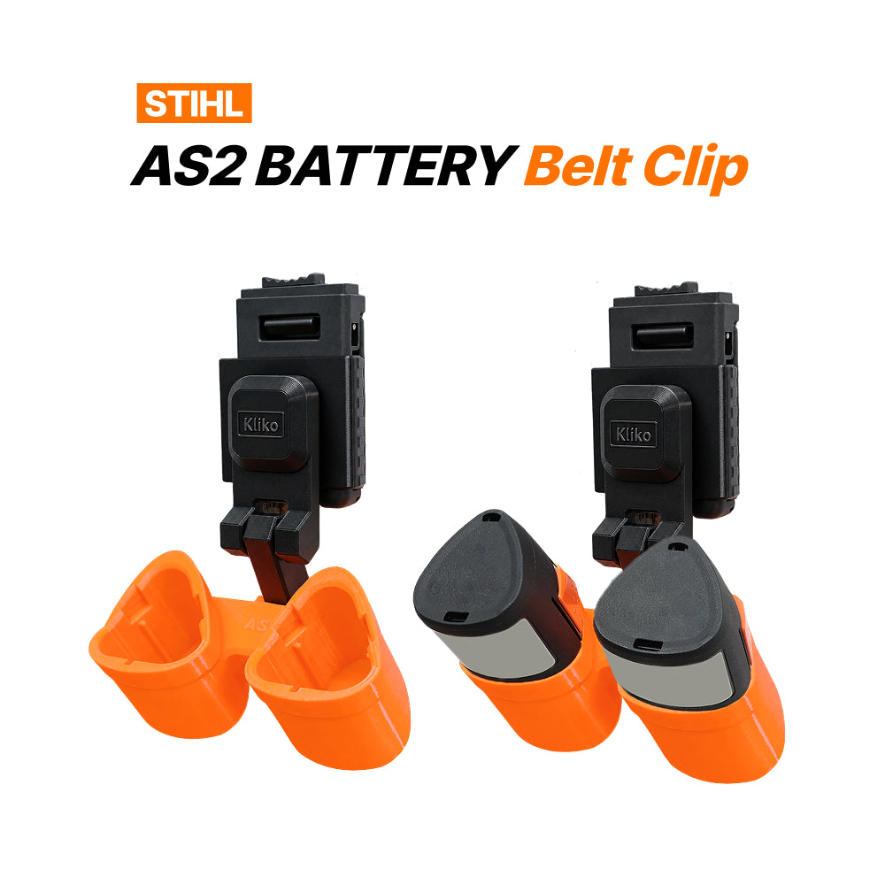 STIHL AS 2 Battery Belt Clip Holder – Dual Battery Carrier