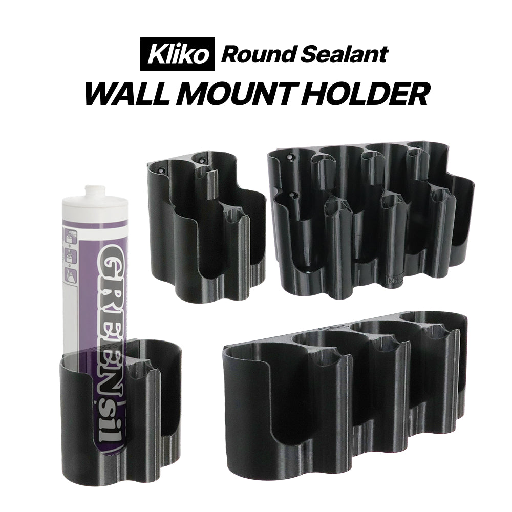 Sealant Cartridge Wall Mount Holder – Multi-Slot Caulk & Silicone Tube Organizer
