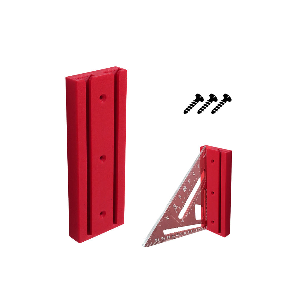 Milwaukee Square Wall Mount for MLSQ070, Vertical Holder for 7" Rafter & 4-1/2" Trim Square