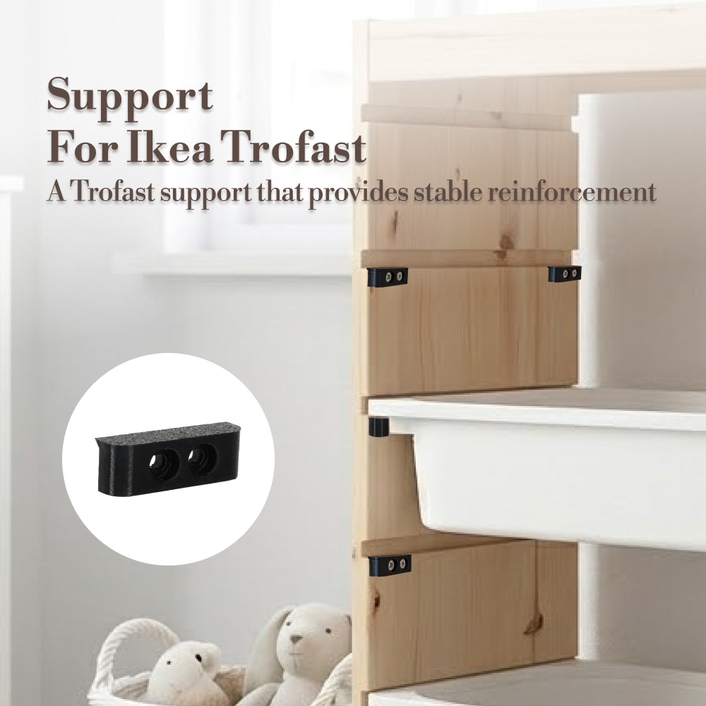 Ikea Trofast Support Bracket for Box Stabilization
