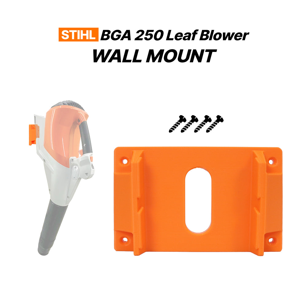 StihlBGA 250 Leaf Blower Wall Mount – Storage Holder Bracket