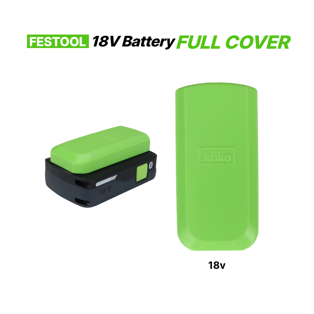 Festool 18V Battery Full Cover for Enhanced Protection