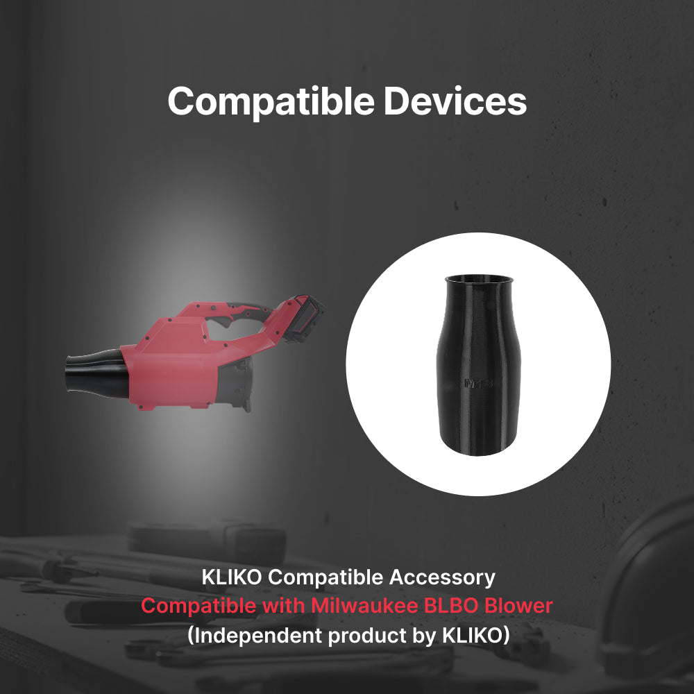 Milwaukee M18 BLBO Blower Round Stubby Nozzle – Concentrated Airflow Attachment