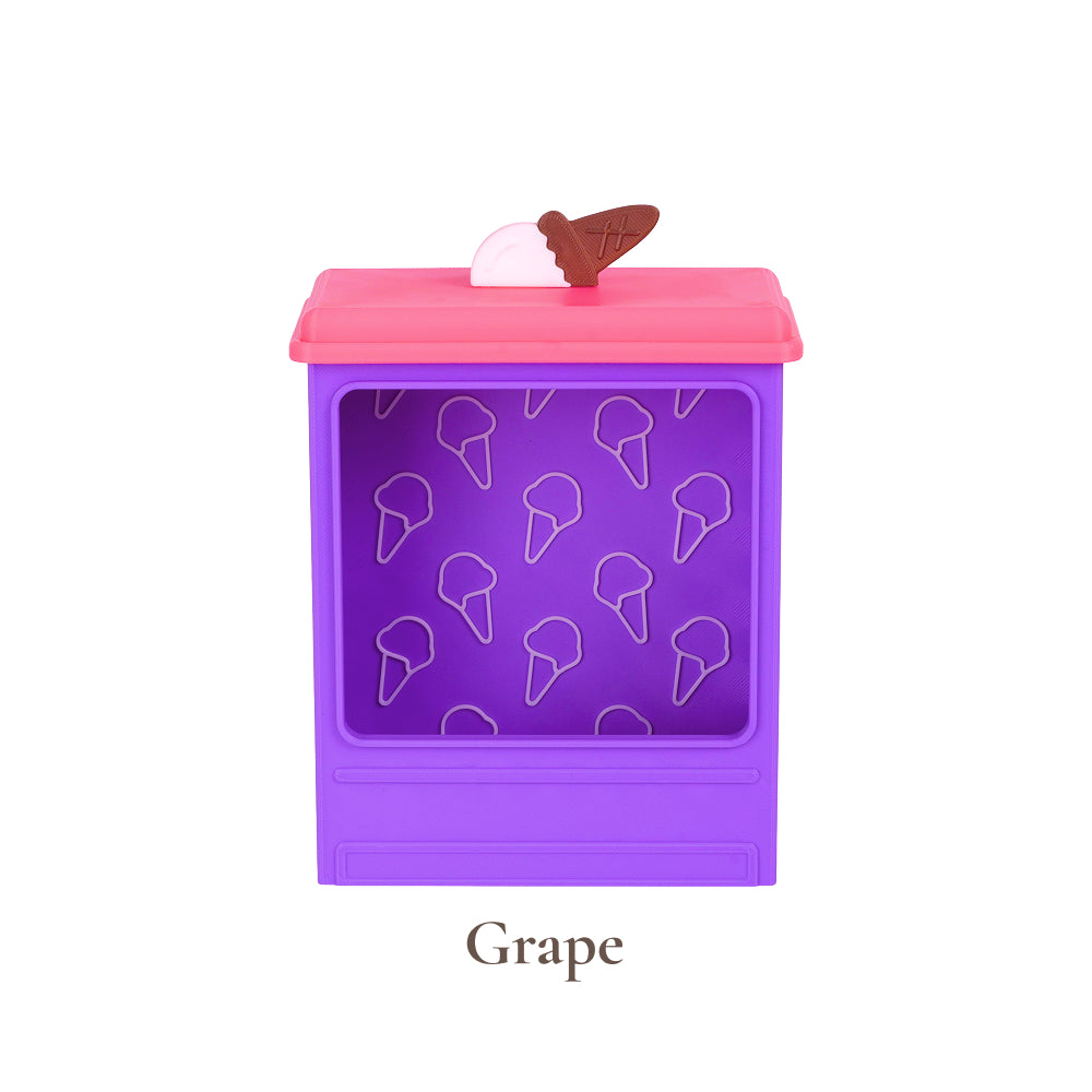 Reptile Feeder Box Ice Cream Shop – Natural Feeding Hide, Snap Fit for Bearded Dragon & Gecko