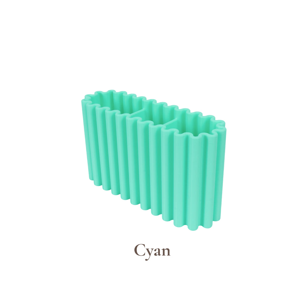 Wavy Desk Organizer Pen Holder – Modern Decorative Desk Object