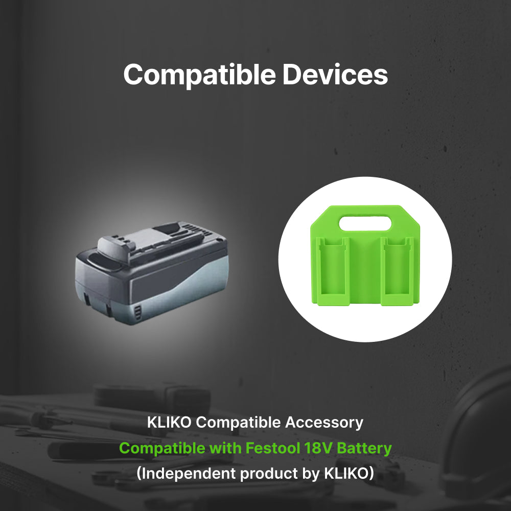 Festool 18V Battery Caddy 4-PACK