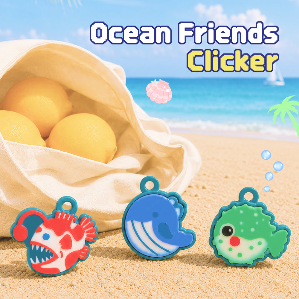 sea friends-puffer fish_purple
