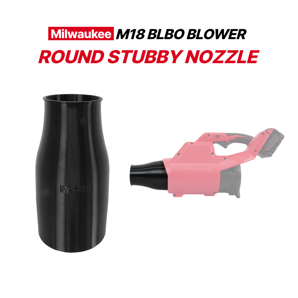Milwaukee M18 BLBO Blower Round Stubby Nozzle – Concentrated Airflow Attachment