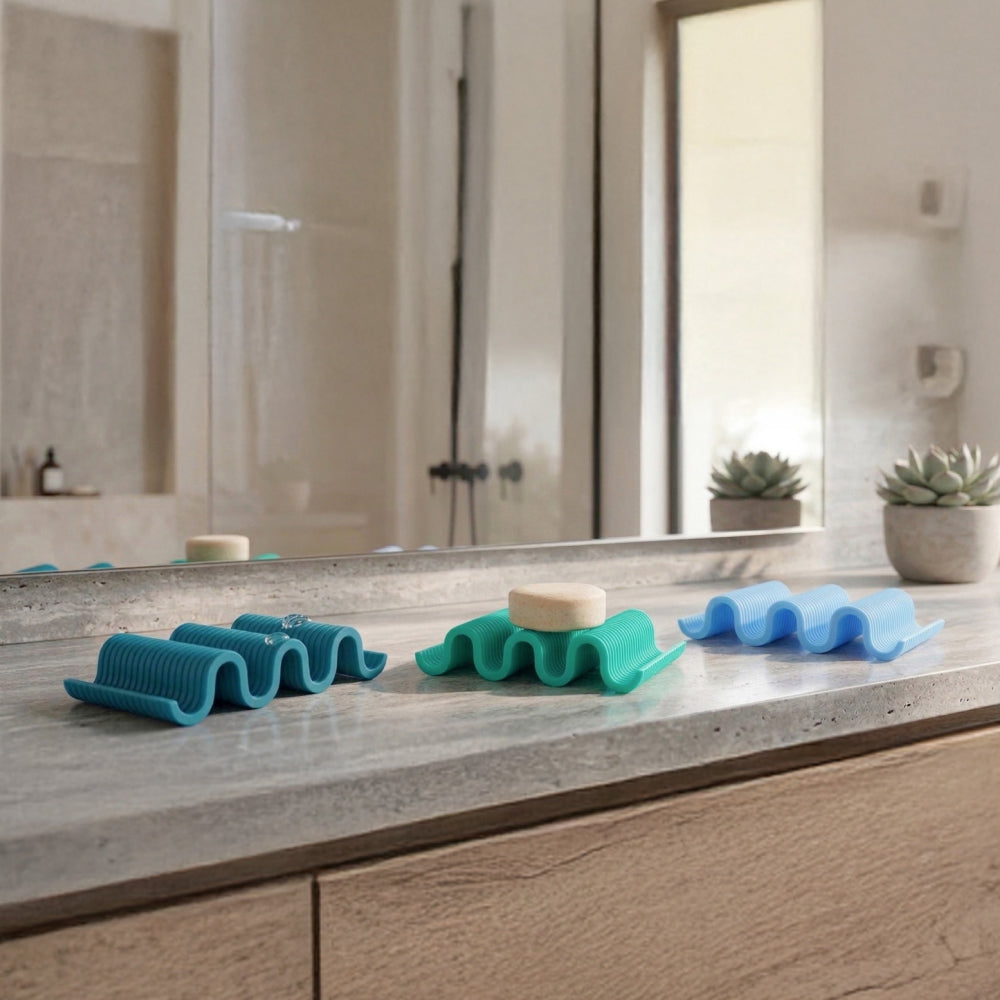 Multi Purpose Bathroom Holder for Soap & Sponge