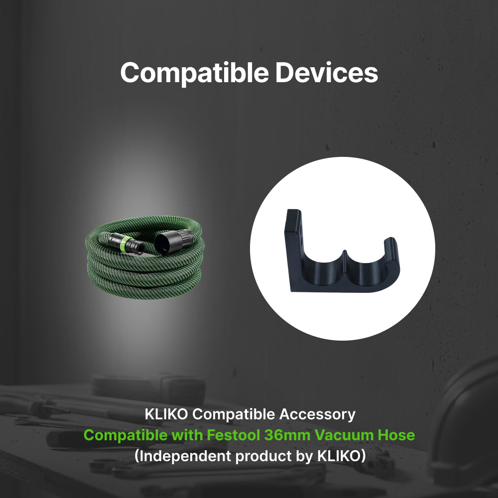 Festool 36mm Vacuum Hose Holder WallMount