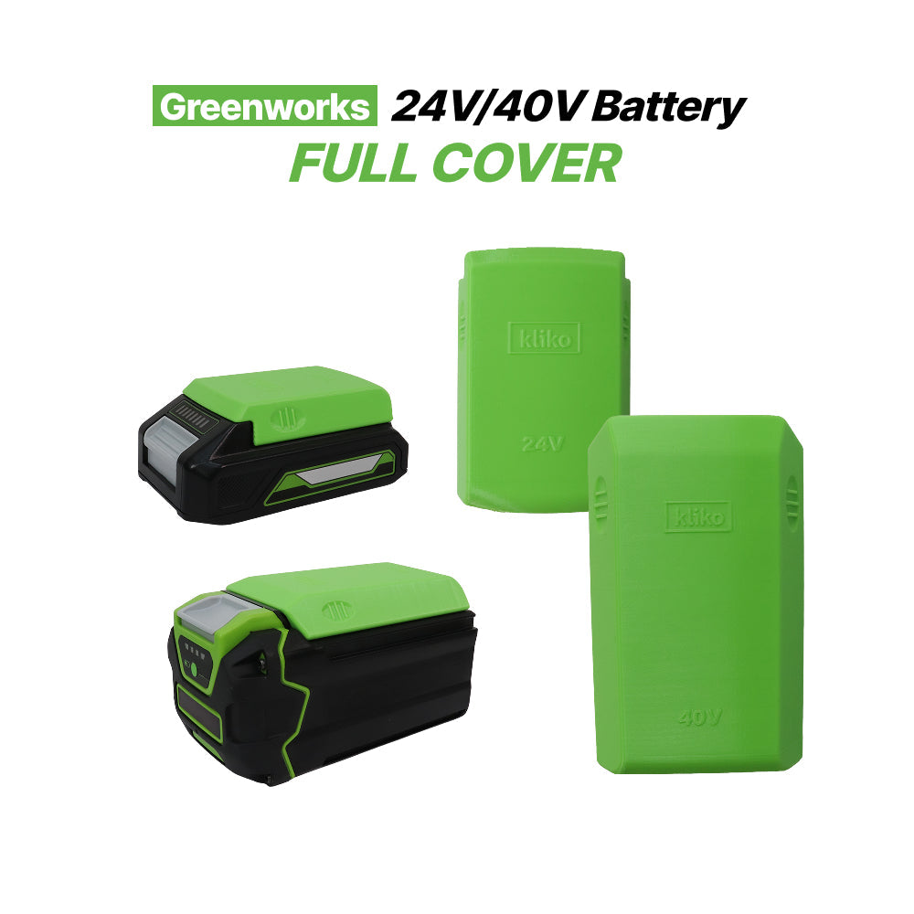 Greenworks 24V / 40V Battery Full Cover – Battery Storage Cap
