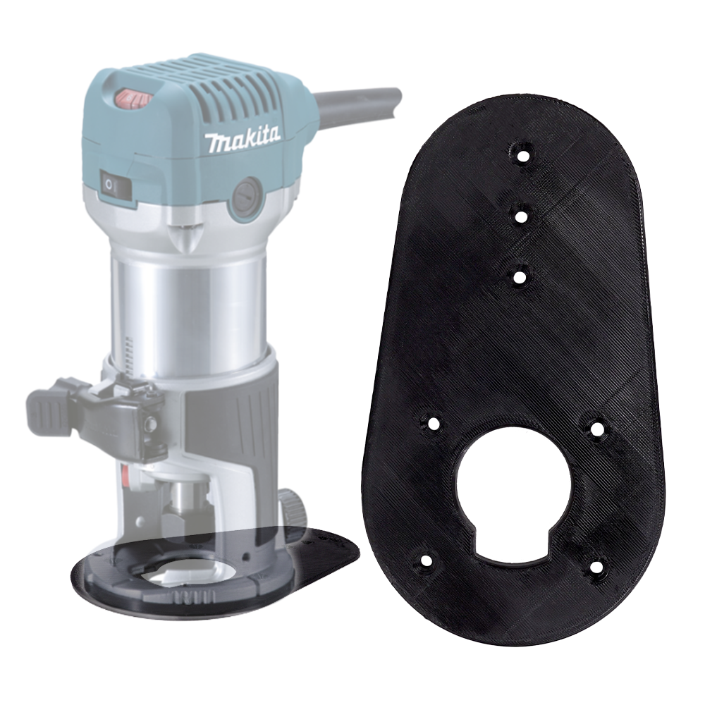 Baseplate for Makita RT0700 Router – Precision-fit baseplate for Makita RT0701C / RT0700C router – Enhances control