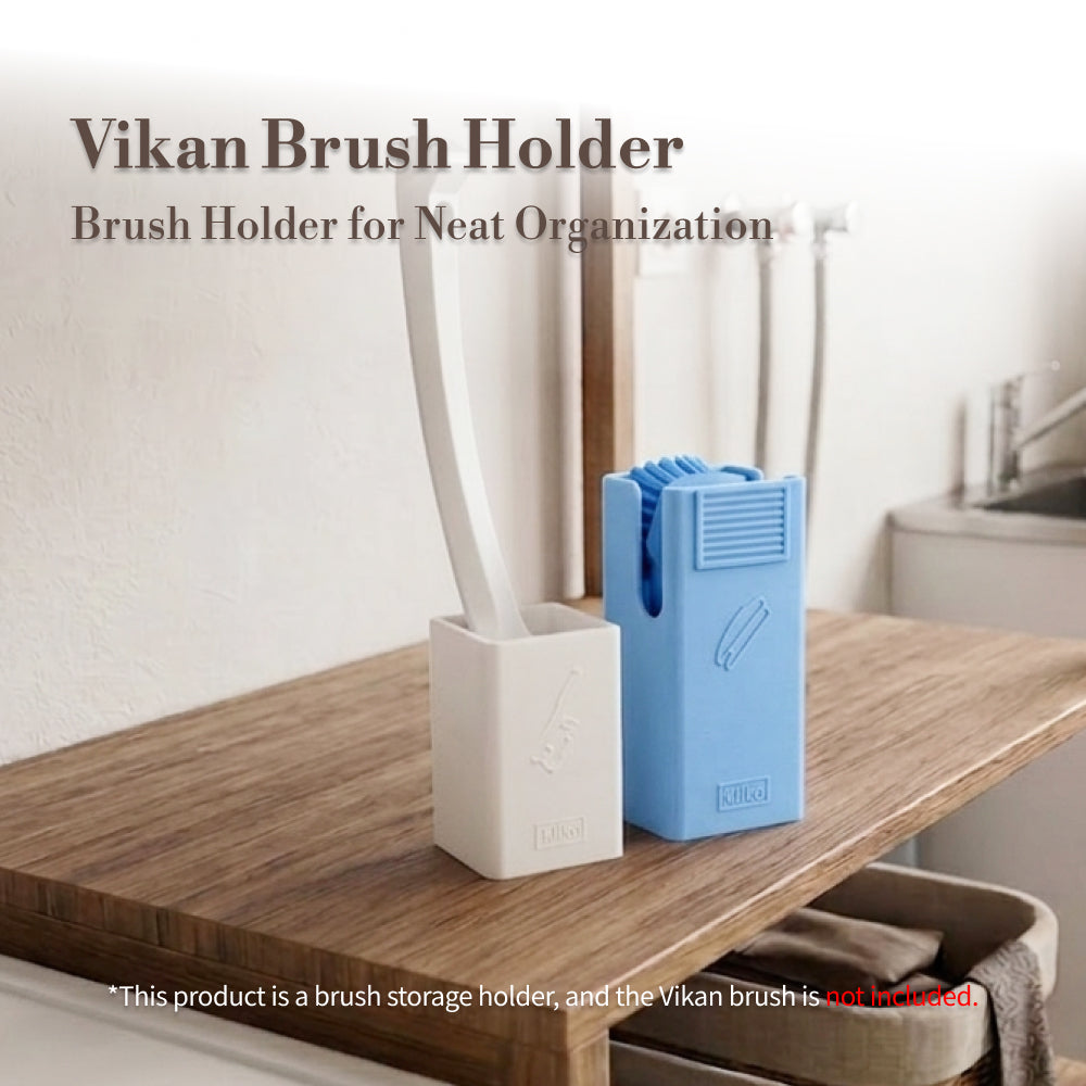 Vikan Utility & Nail Brush Holder with Built-in Cleaning Comb