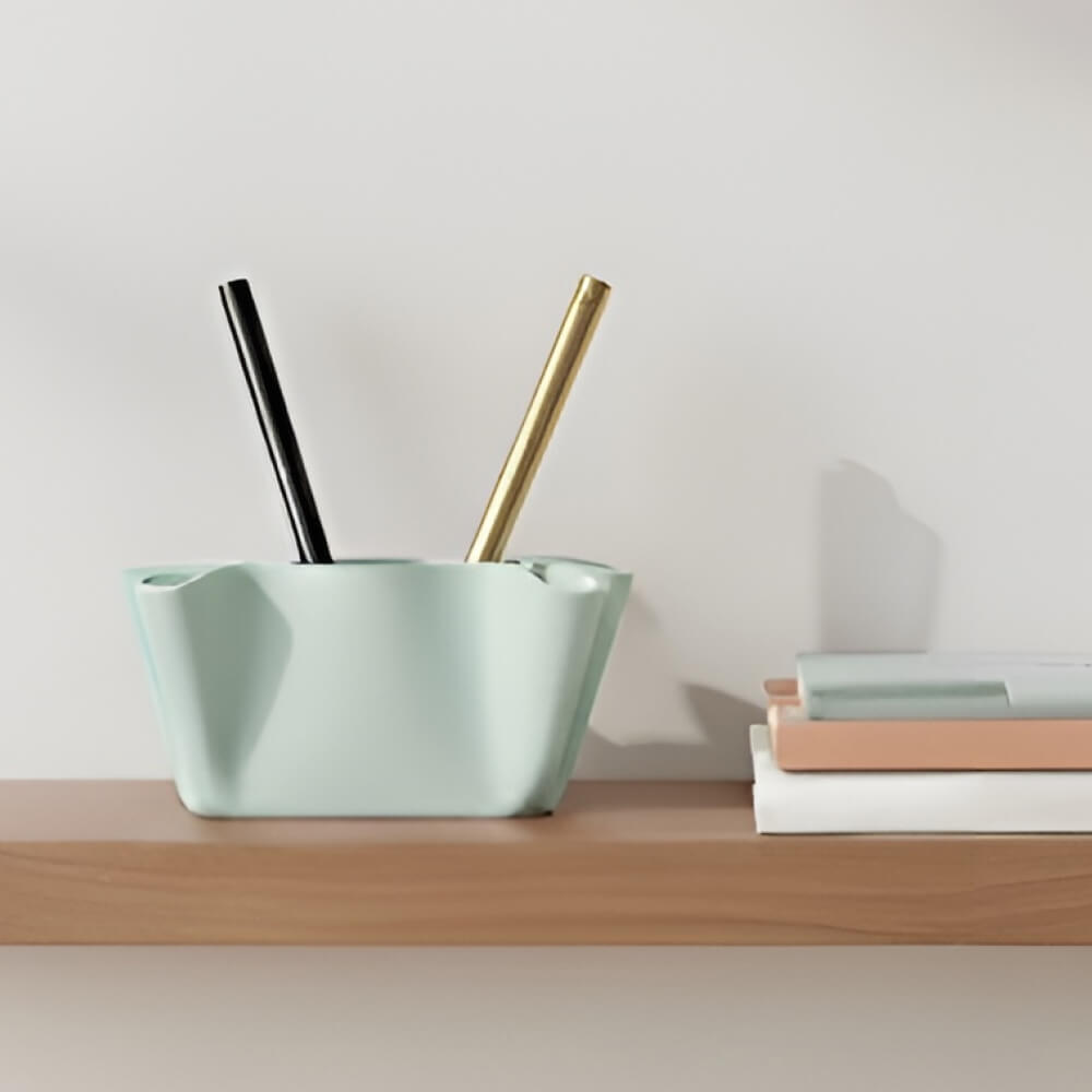 Fold Pen Holder_Modern minimalist desk organizer