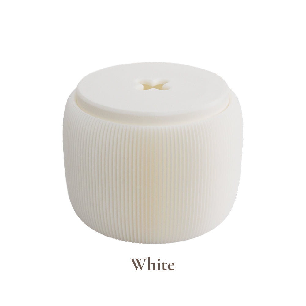 Linea Ribbed Toilet Paper Holder & Tissue Dispenser