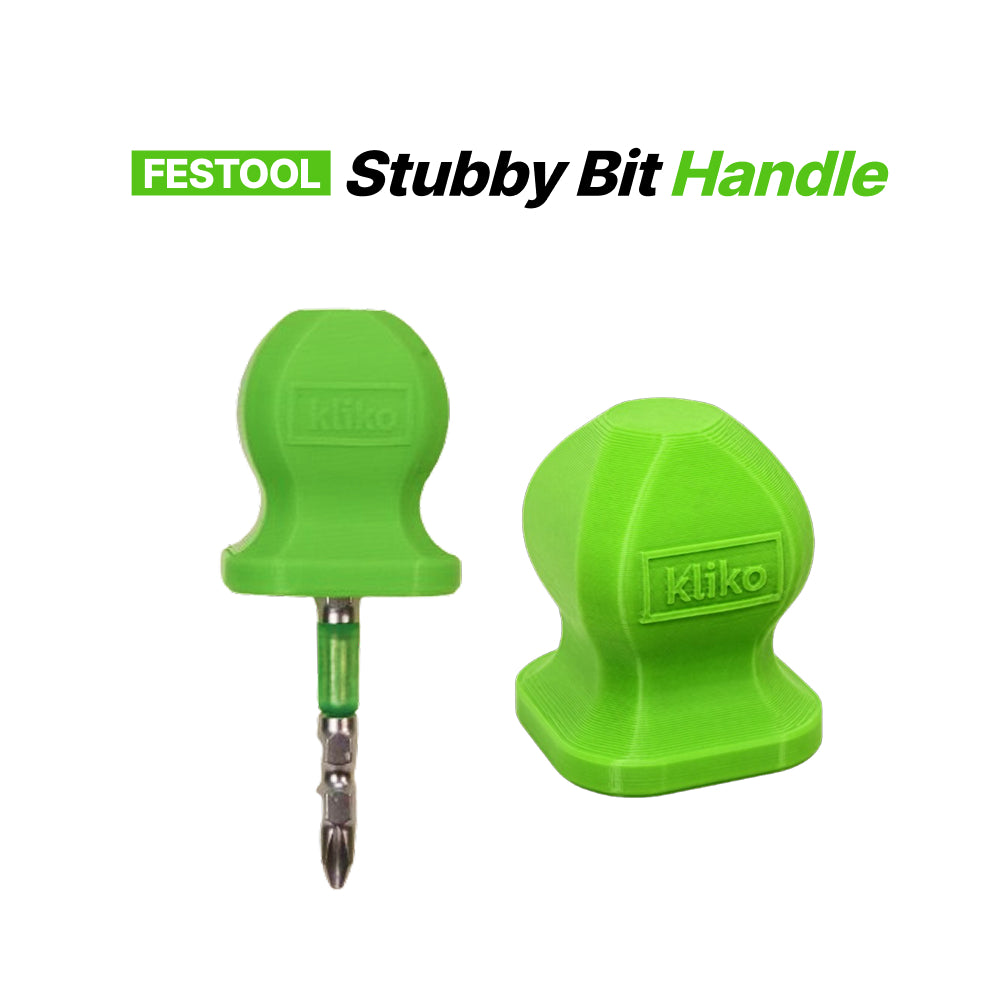 Festool Stubby Bit Handle – Compact 1/4" Screwdriver Grip