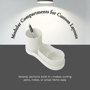 Eco-Friendly PLA Minimalist Organizer for Desk & Home – Customizable Storage for Office Supplies Stationery