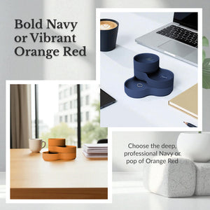 Elegant Stackable Desk Organizer Tray Set – Stylish 3-Tier File Paper & Stationery Storage Trays Durable & Lightweight