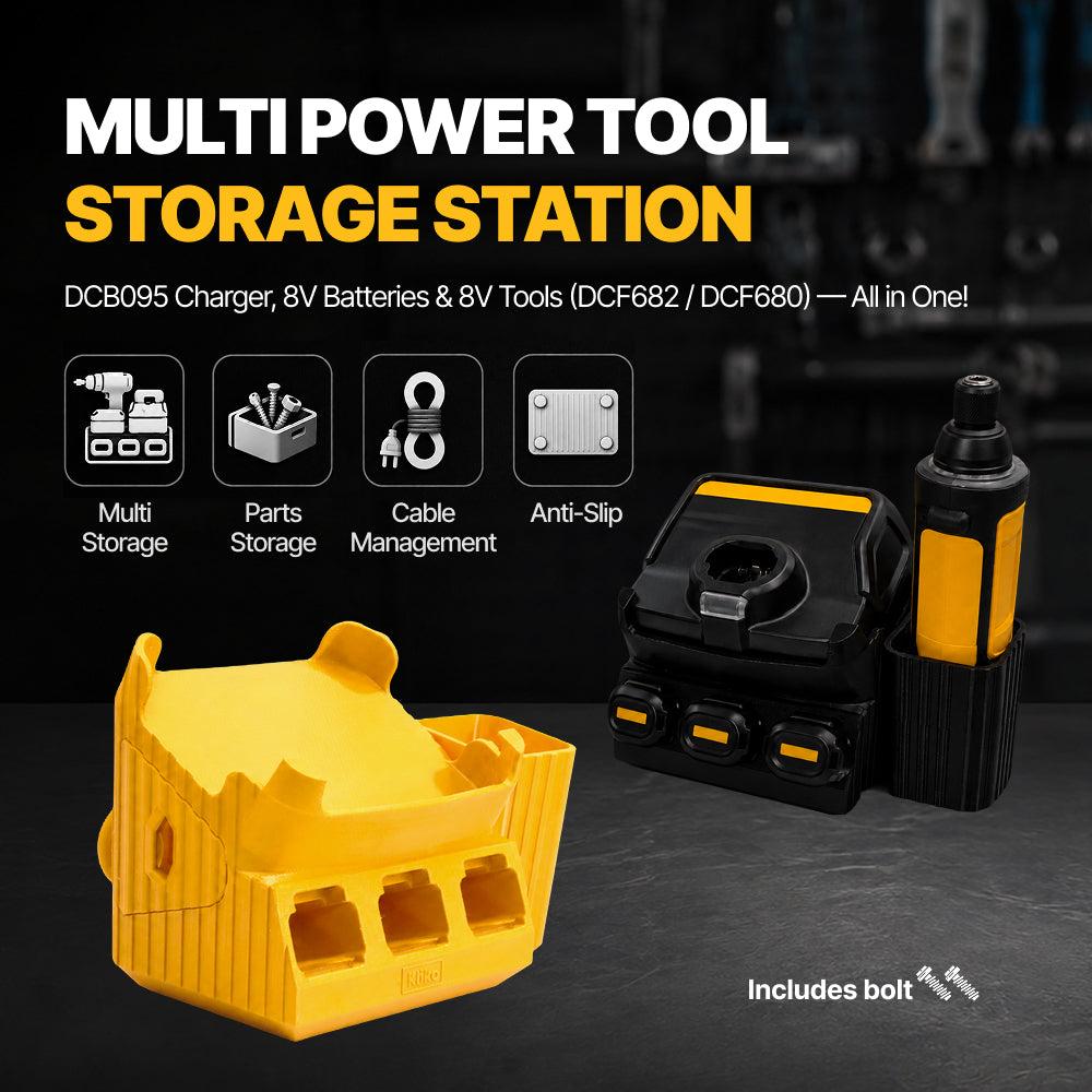 DEWALT DCB095 8V Battery & Tool Multi-Storage Station