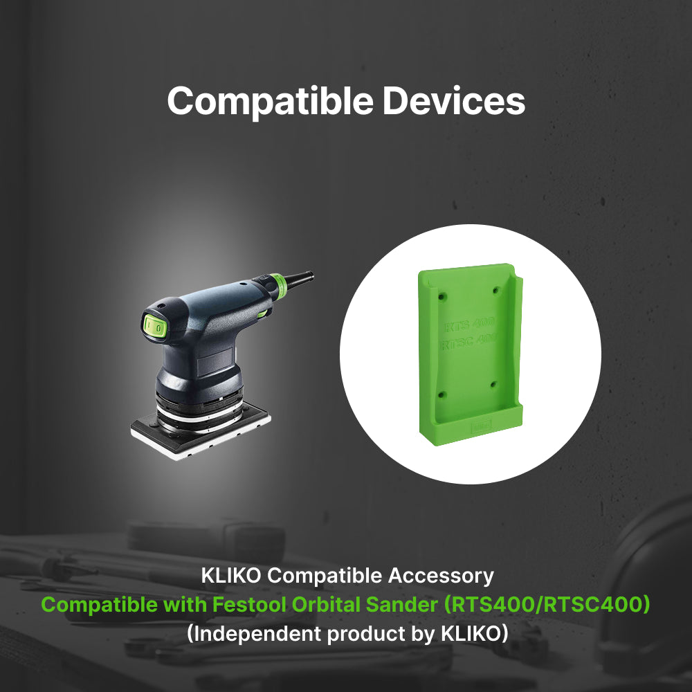 Festool RTS 400 / RTSC 400 Orbital Sander Wall Mount