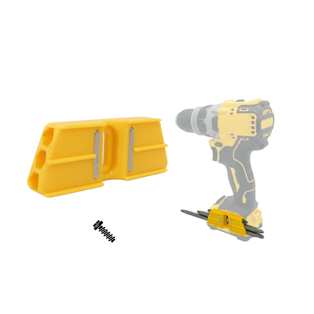 Universal Cordless Impact Driver Side Mount Bit Holder