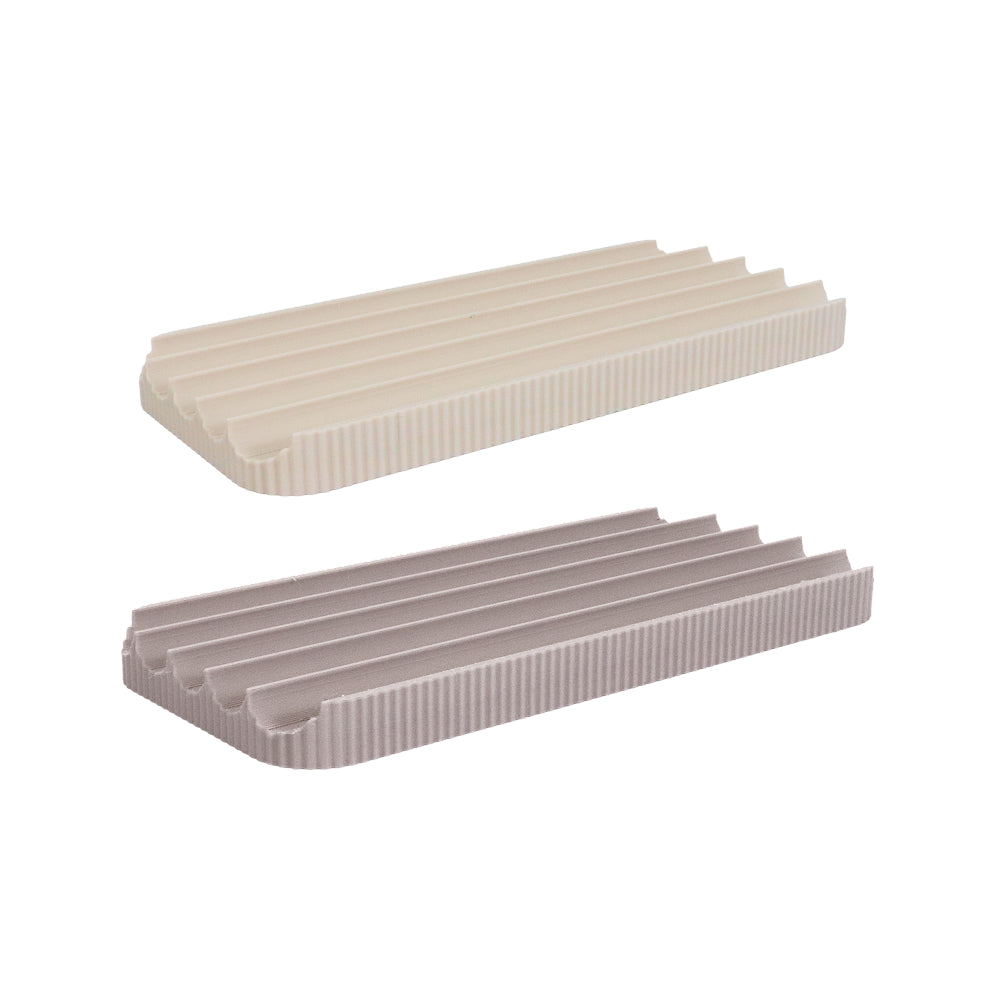 Ribbed Desk Pen Tray – Minimal Decorative Organizer