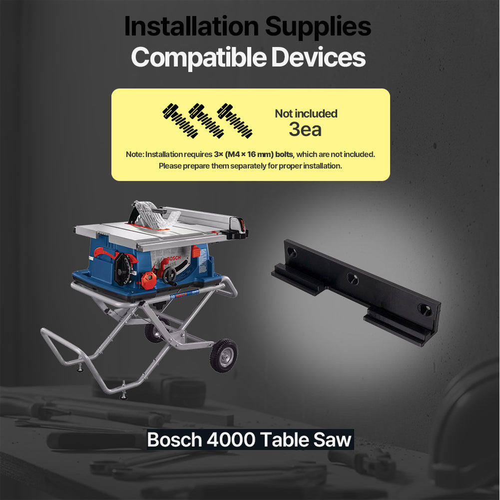 Guide Repair Part for Bosch 4000 Table Saw