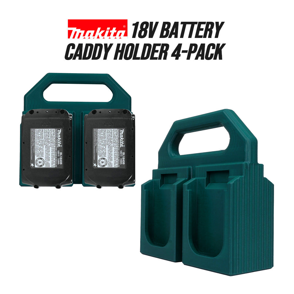 Makita 18V Battery Caddy Holder 4-Pack