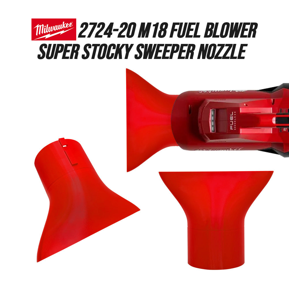 Milwaukee M18 Fuel Blower Super Stubby Sweeper Nozzle