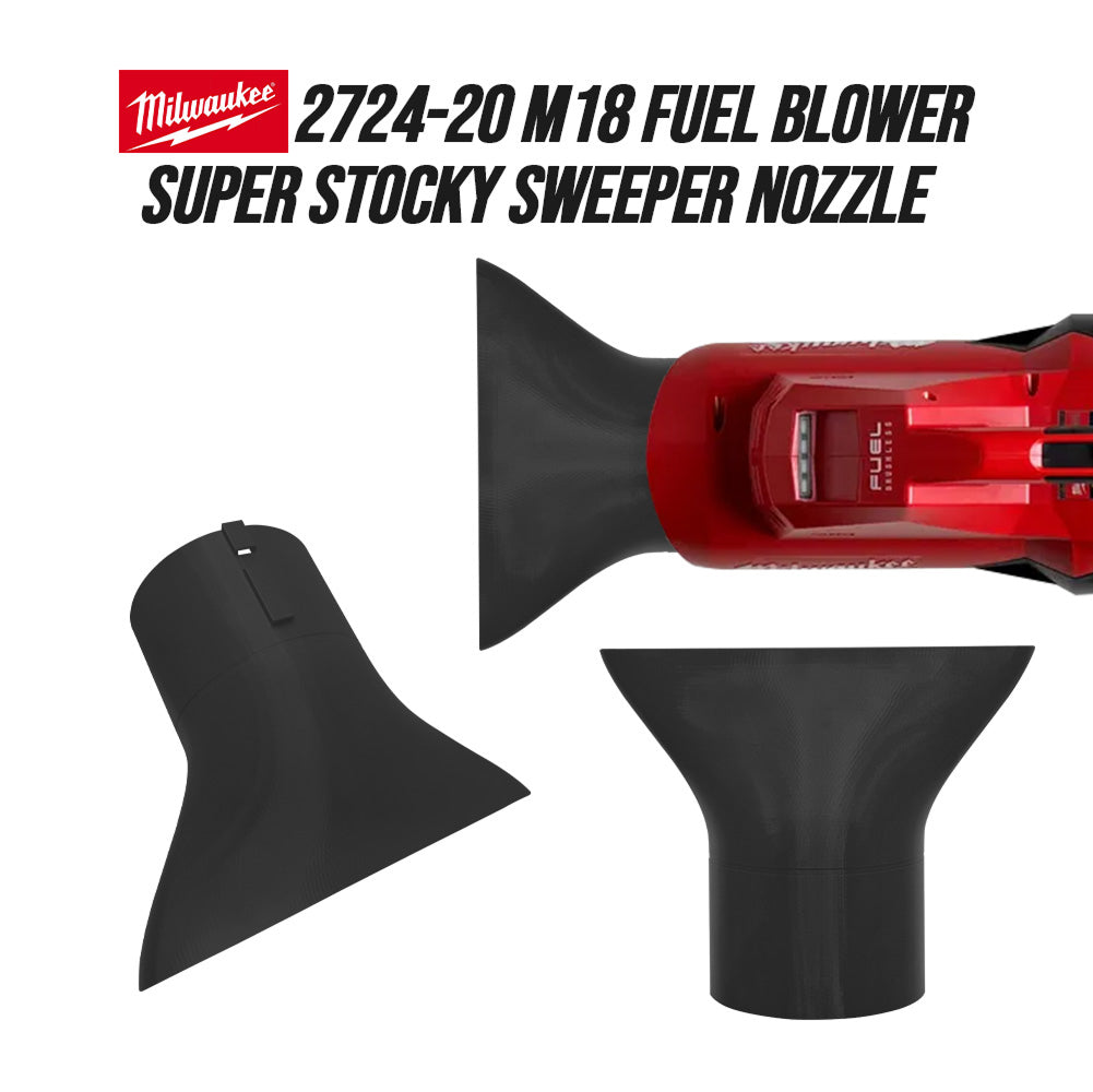 Milwaukee M18 Fuel Blower Super Stubby Sweeper Nozzle