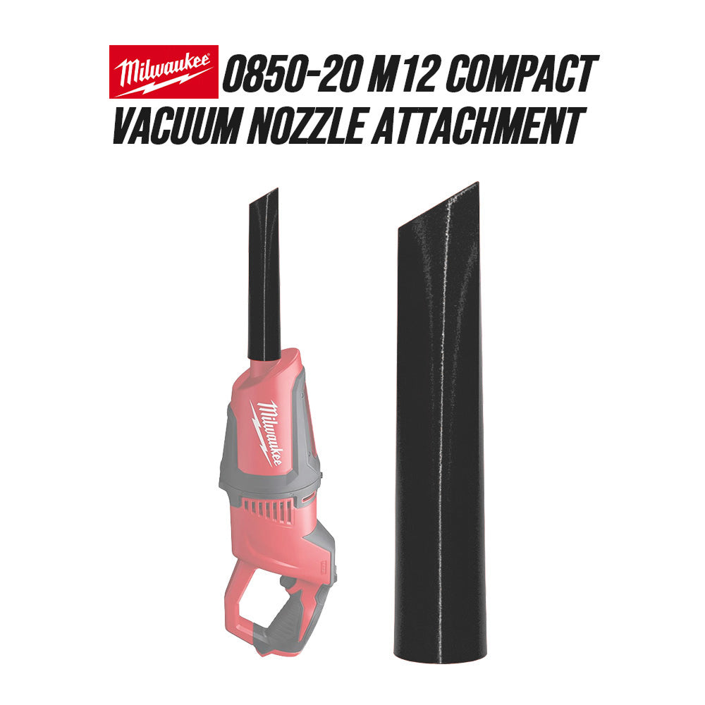 Aspirateur sans fil compact Milwaukee M12 : puissant et léger, idéal pour le nettoyage de la maison et de la voiture. Design compact pour un rangement facile.