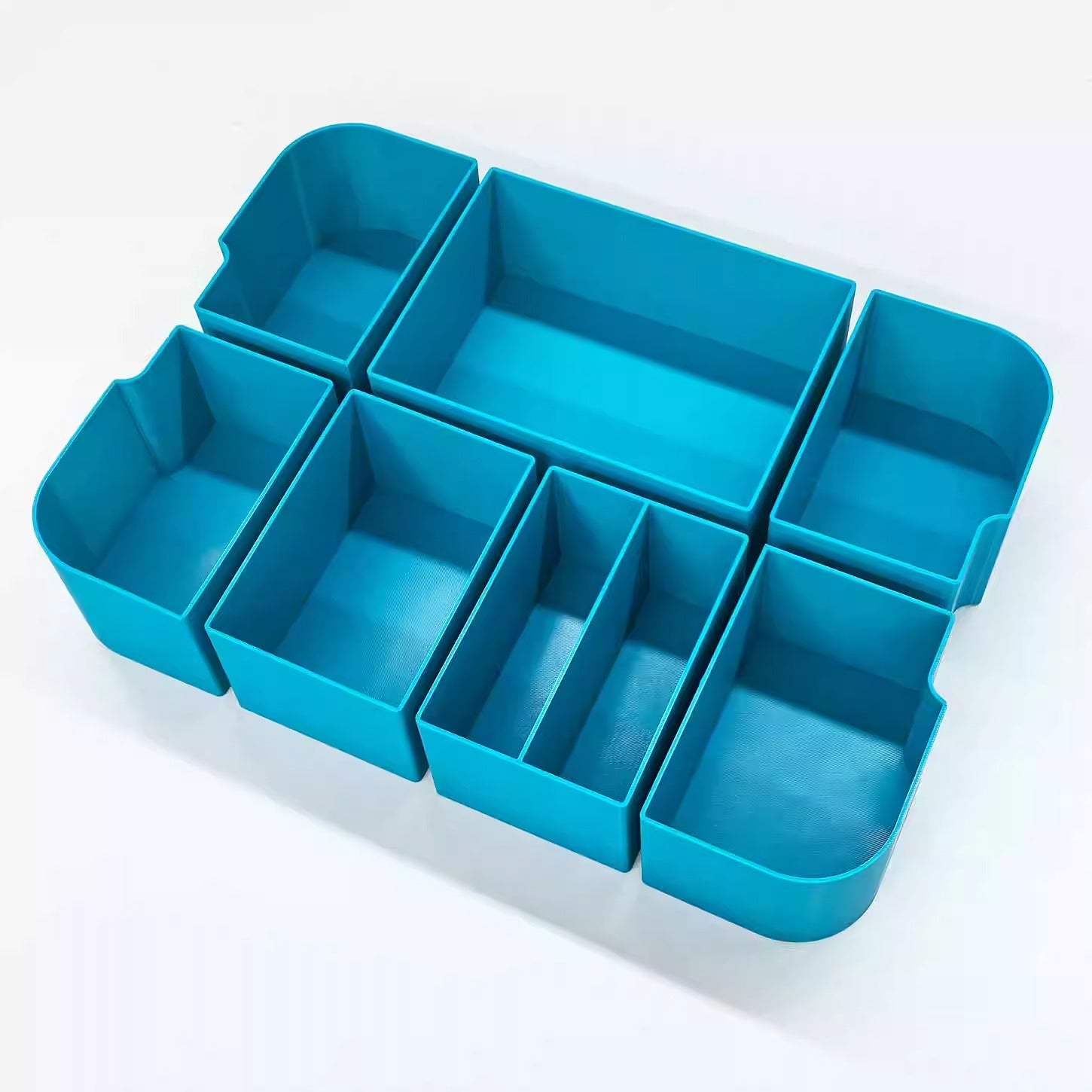 5-Type Divider Set for IKEA RÅSKOG – Custom Bins & Hooks – 1