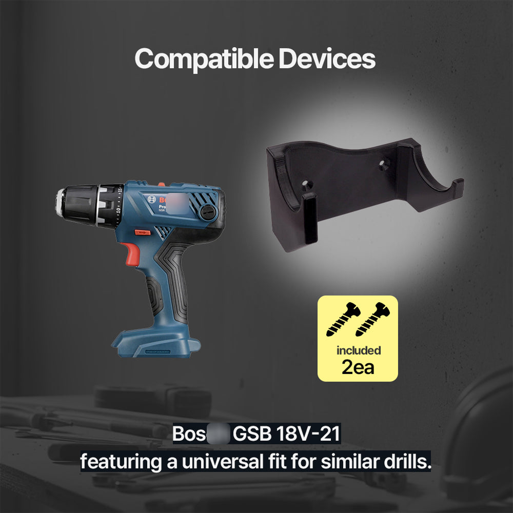 Bosch GSB 18V_21 Wall Mount Holder