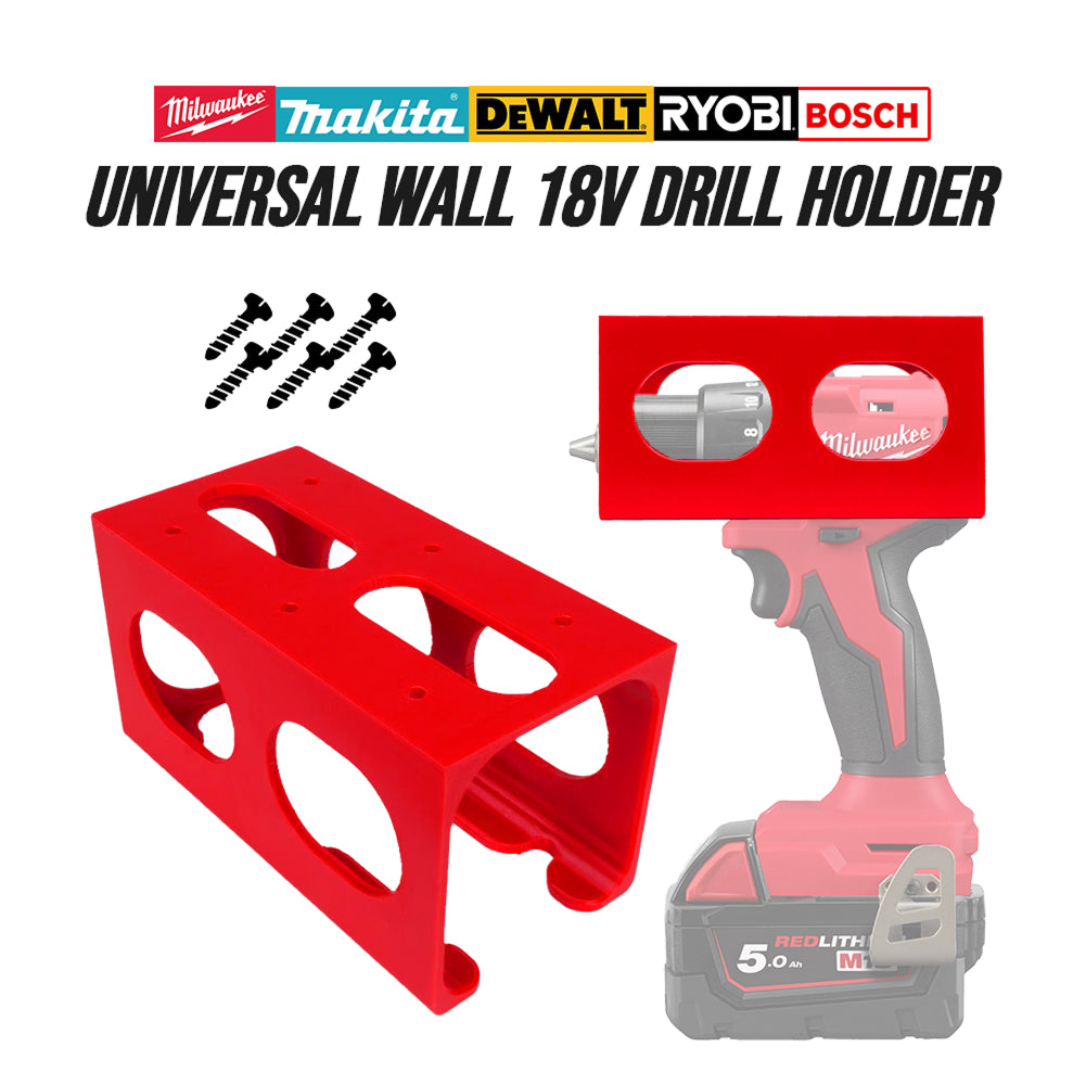 Cordless Drill Wall Holder – Compatible with Universal Brand