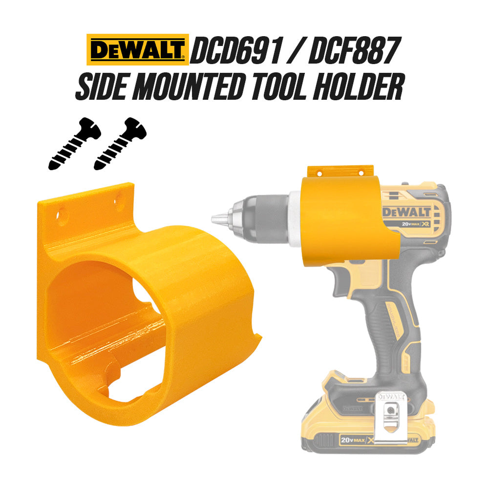 DeWalt DCD691 / DCF887 Side Mounted Tool Holder