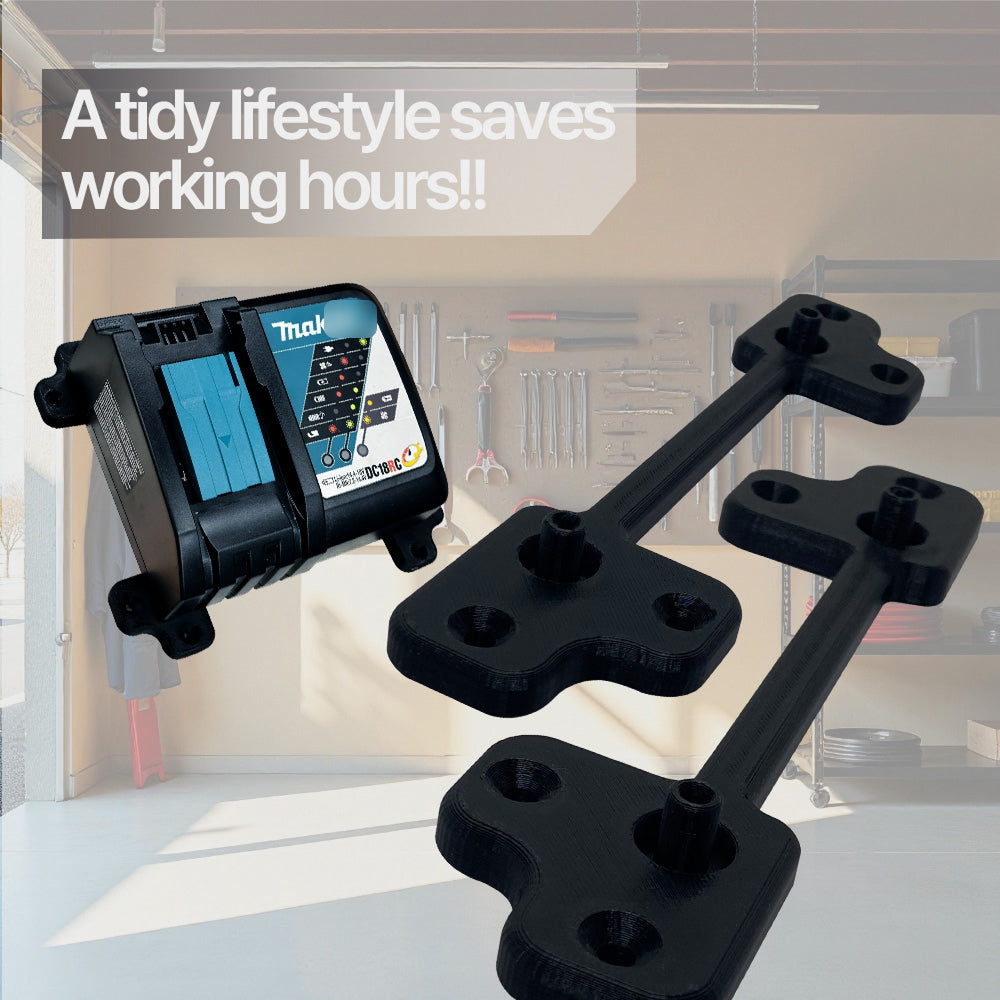 Makita DC18RC / DC40RA Charger Wall Mount Bracket