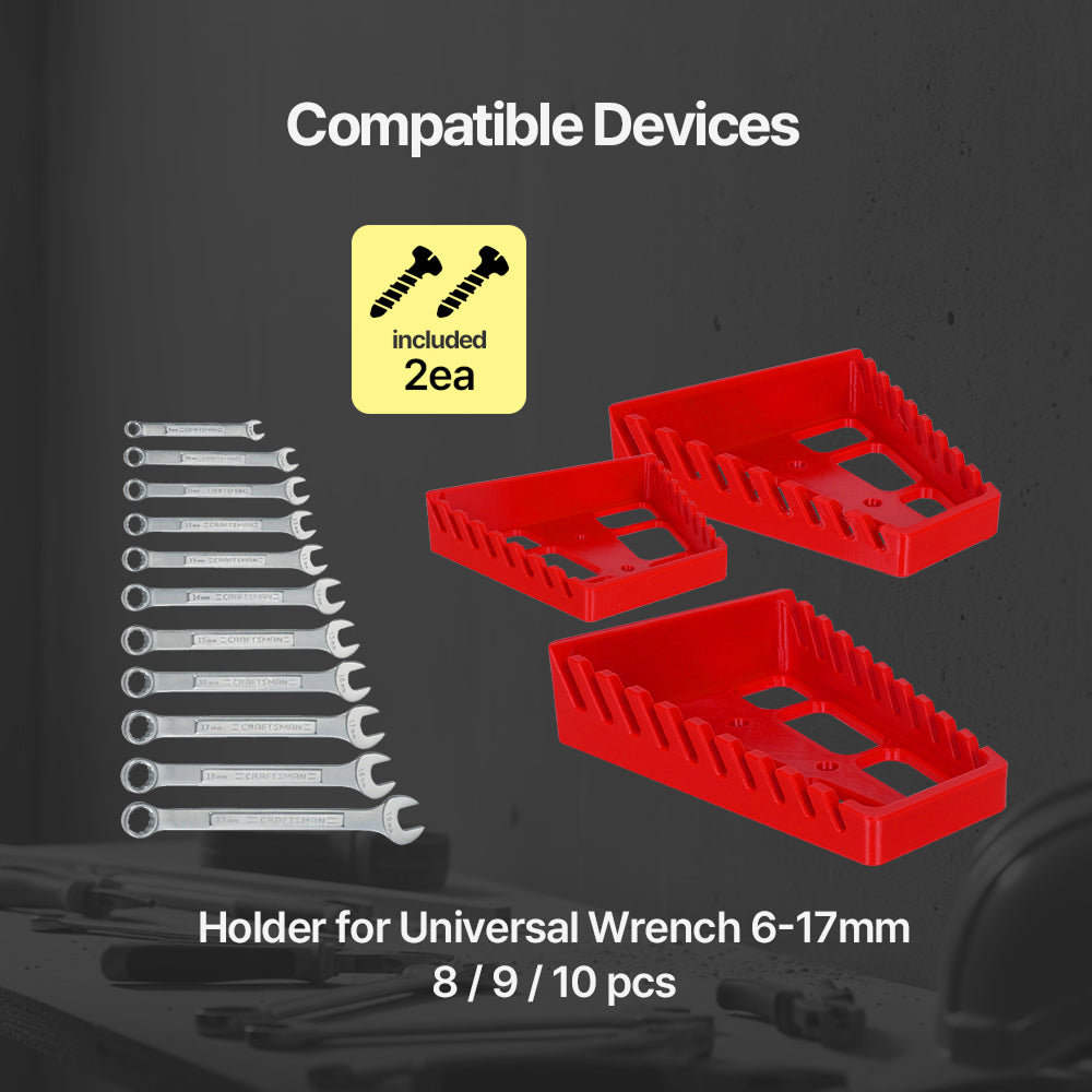 Craftsman Raised Panel Wrench Organizer – 8PCS / 9PCS / 10PC