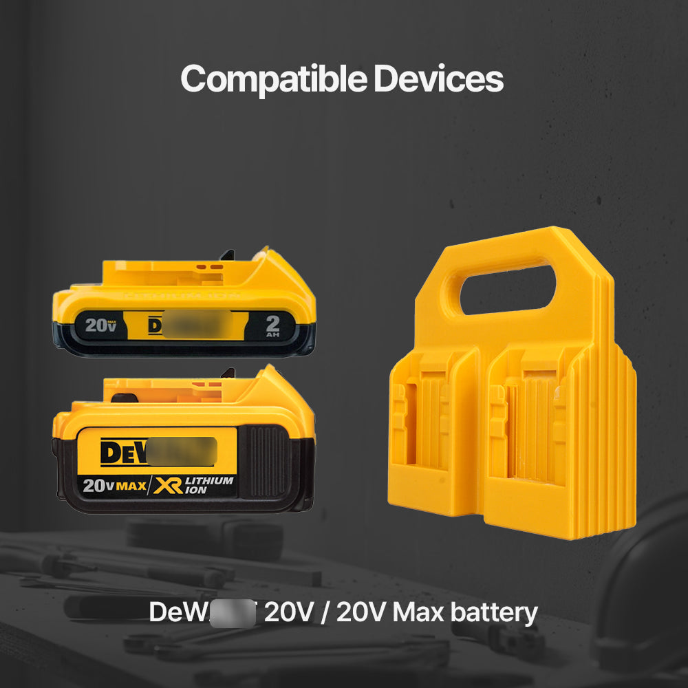 DeWALT 20V / 20V Max Battery Caddy Holder 4-Pack