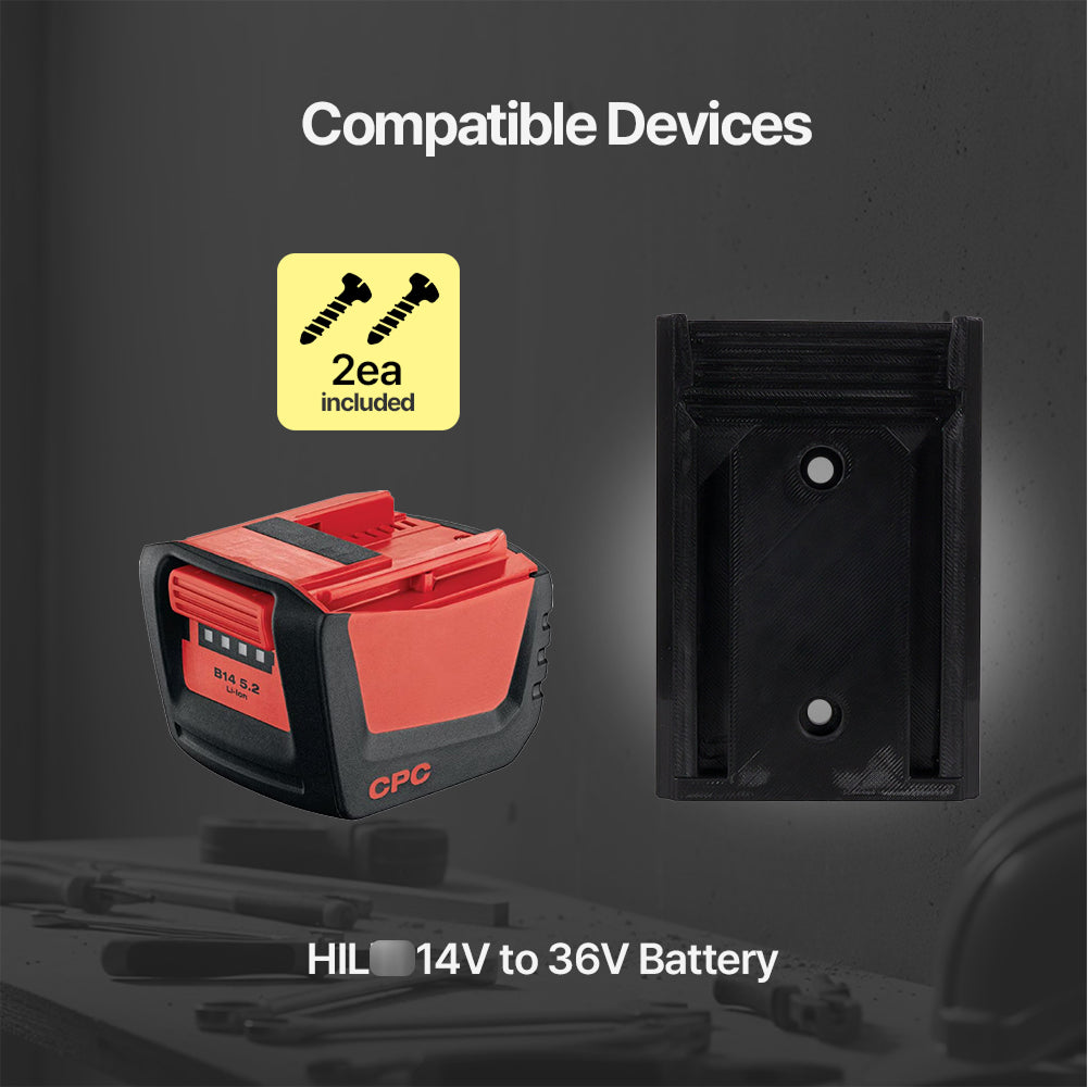 Hilti Battery Wall Holder