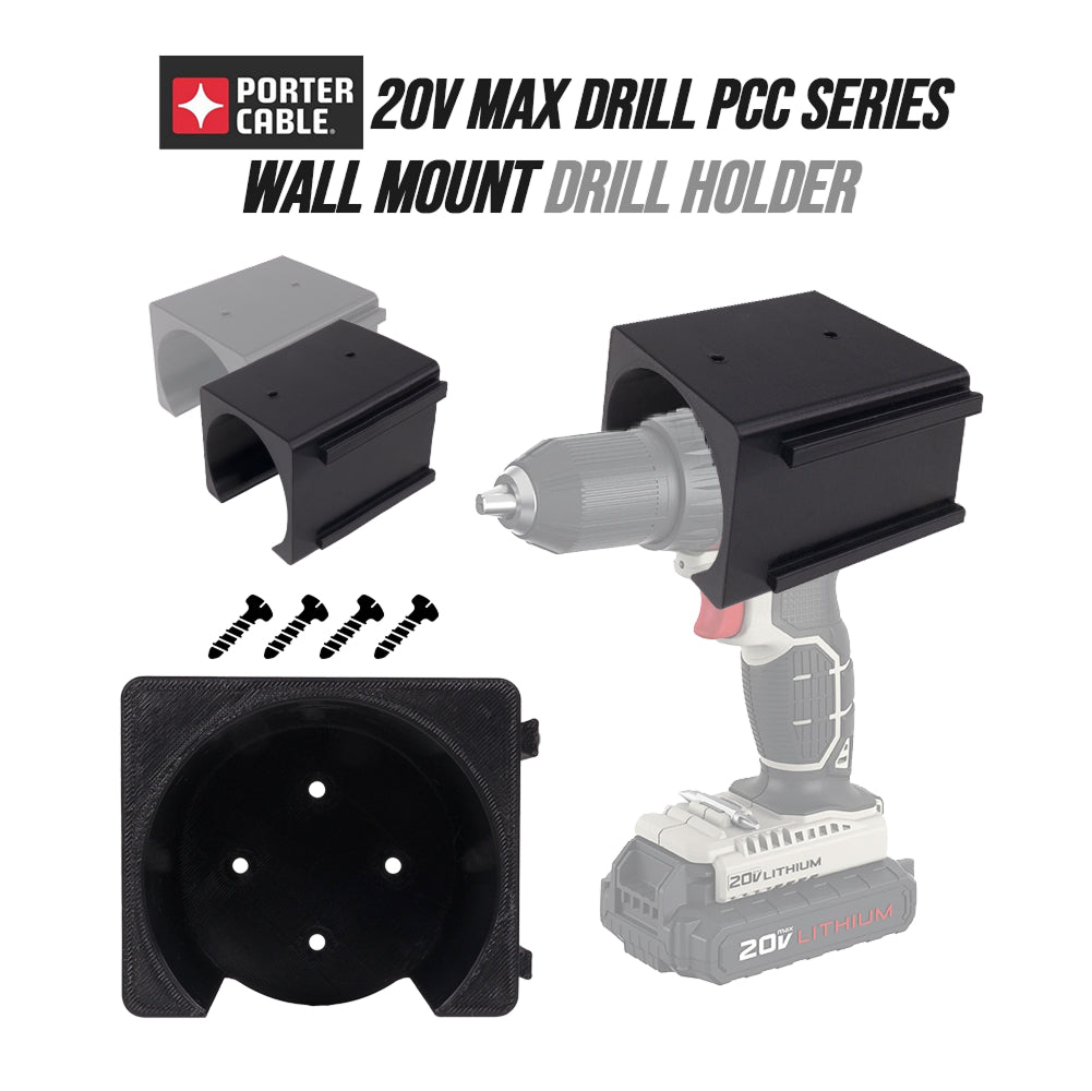 Porter Cable 20V PCC601 Drill Wall Mount Holder