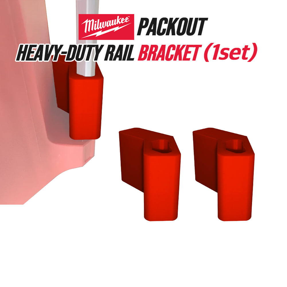 Milwaukee Packout Rail Bracket for Secure Storage