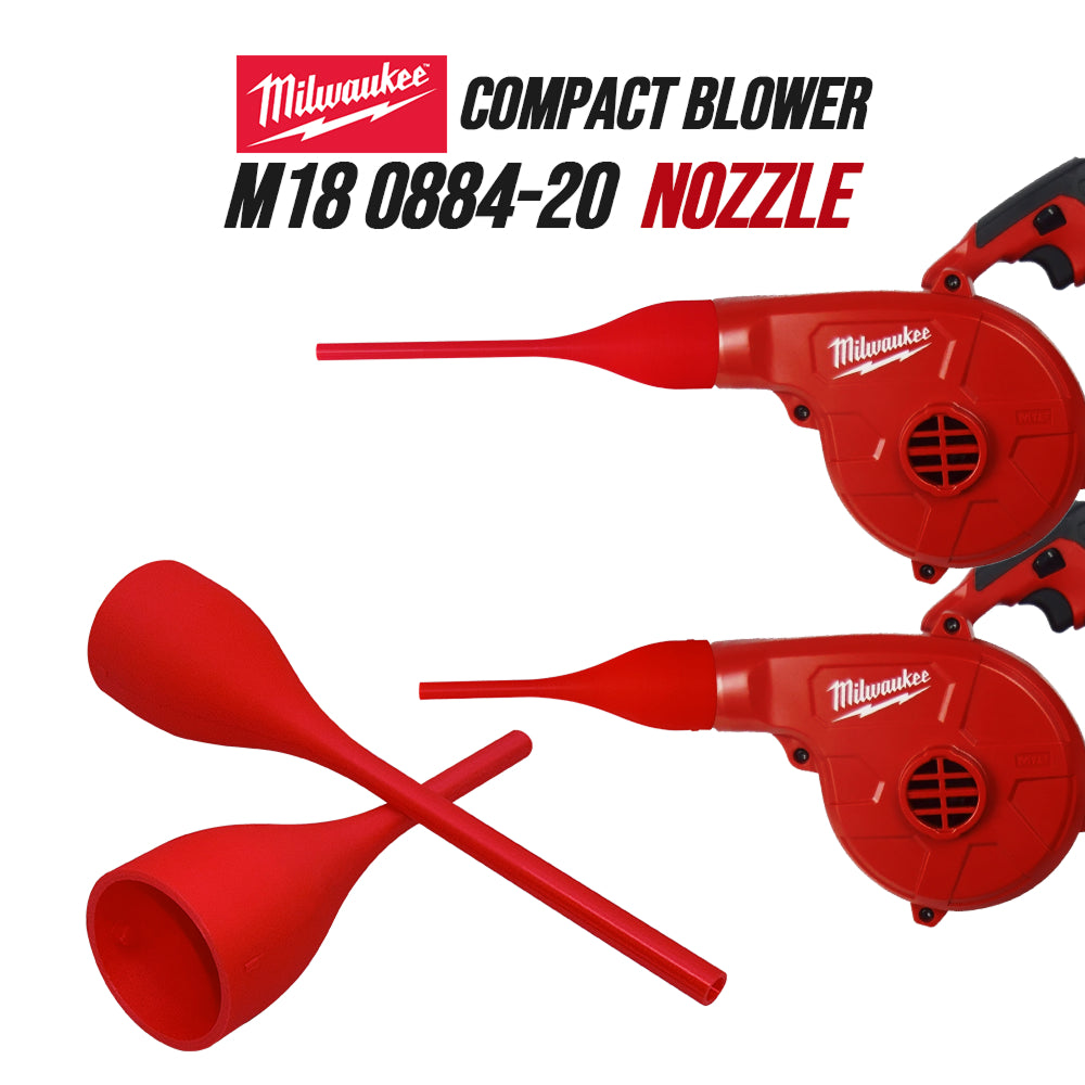 2PCS SET - Milwaukee 0884-20 M18 Blower Small Head Tip