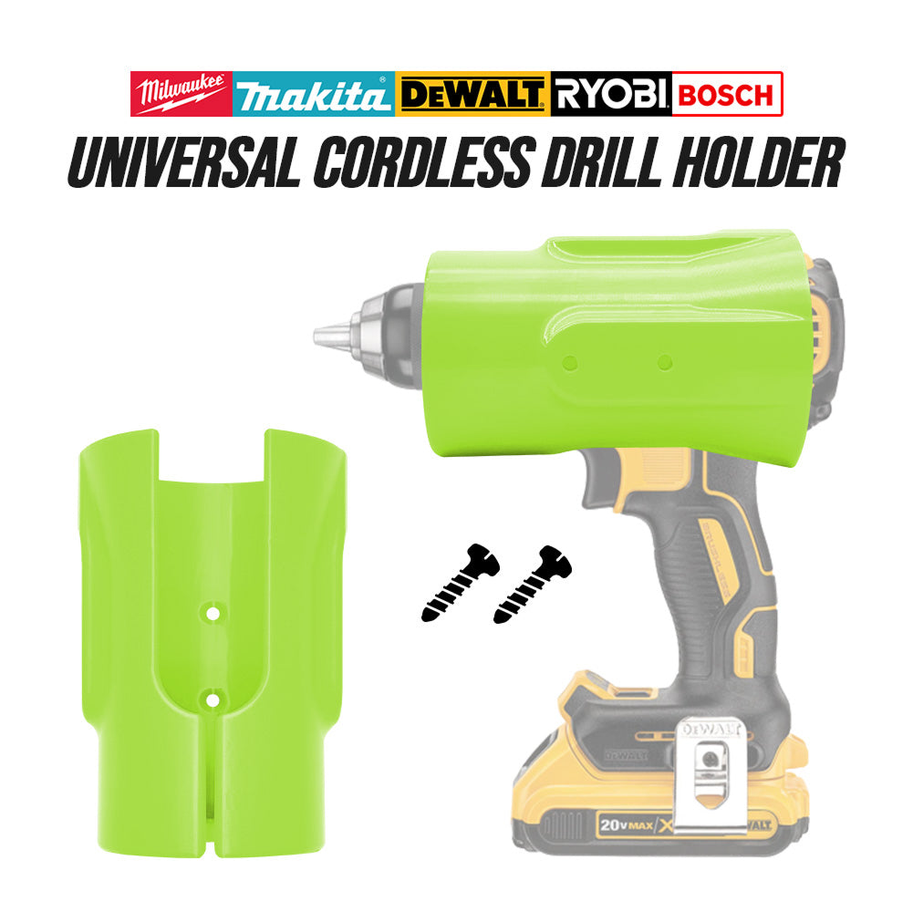 Universal Cordless Drill Holder – Wall Mount organizer