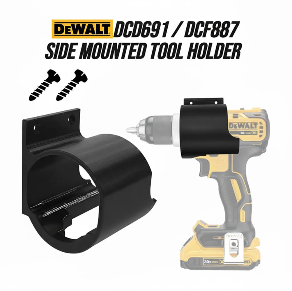 DeWalt DCD691 / DCF887 Side Mounted Tool Holder