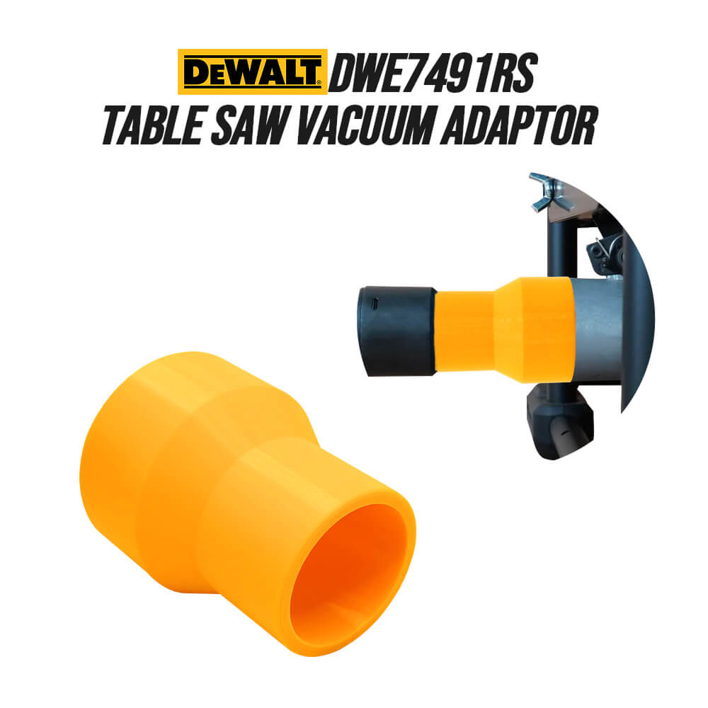 Dewalt Table Saw Vacuum Adaptor